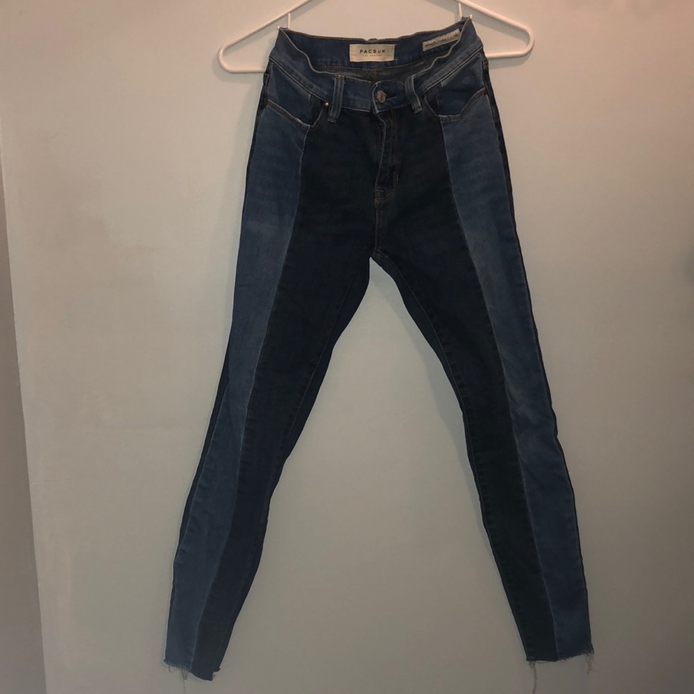 Two-Tone Pacsun High-Rise Jegging